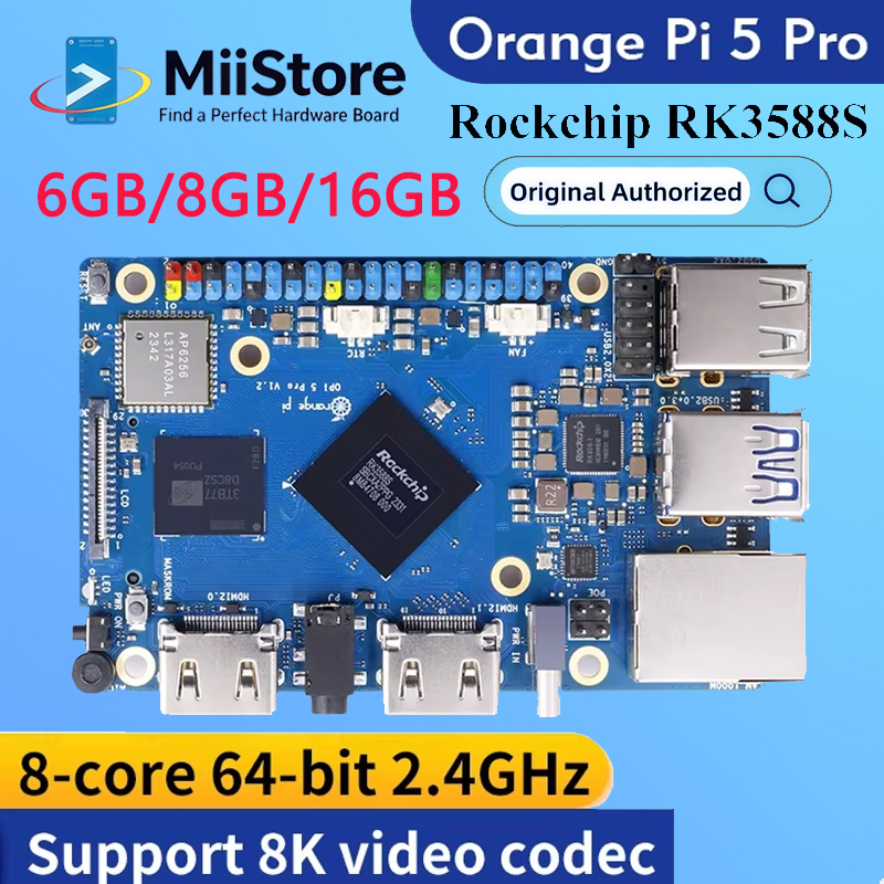 Orange Pi 5 Plus 16Gb - Orange Pi 5 Pro 6 ГБ