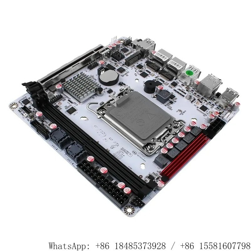Материнская плата LGA1700 Q670 – обзор и цена Nas Motherboard 8 Sata Mini Itx