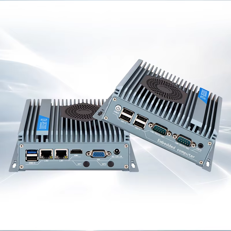 Промышленный компьютер In-tel  – обзор и цена Fanless Industrial Pc Rs485 Core I7