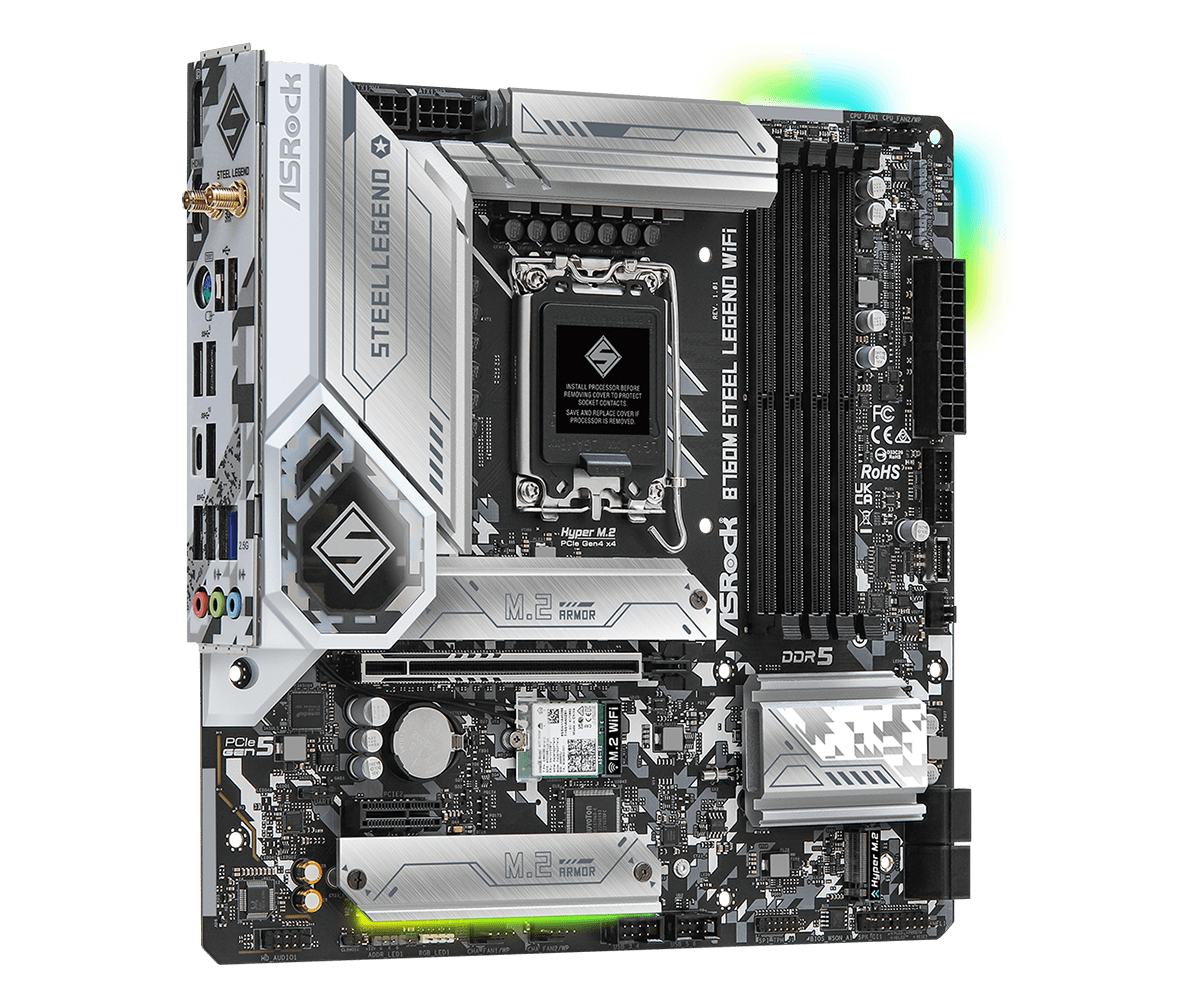Материнская плата ASROCK B760M – обзор и цена Lga1700 Itx Motherboard Ddr5