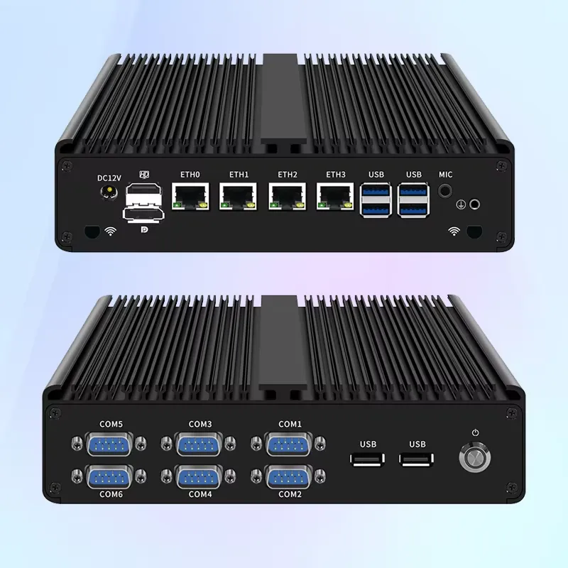 Безвентиляторный промышленный  – обзор и цена Fanless Industrial Pc Rs485 Core I7