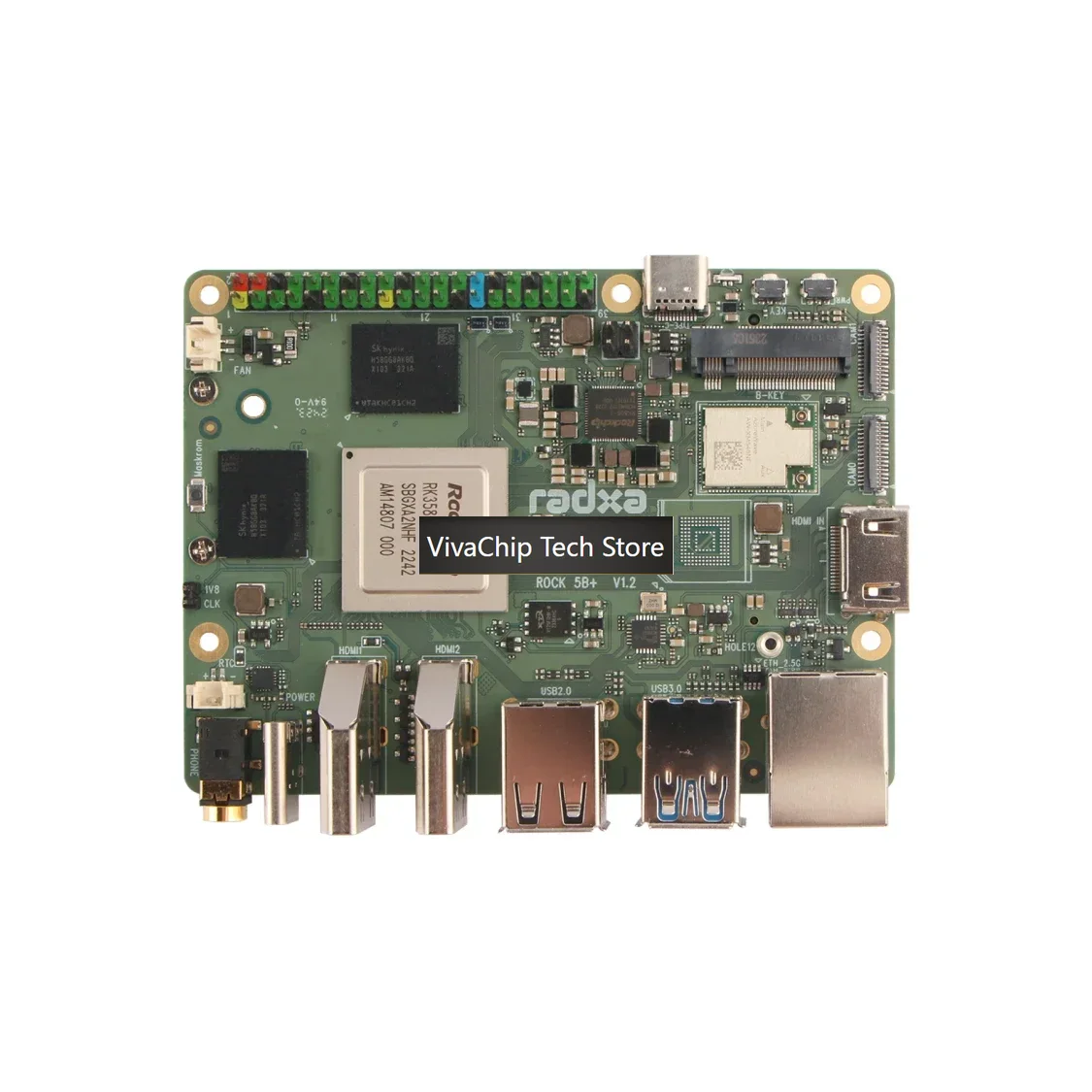 VivaChip TechRadxa ROCK 5B+ с  – обзор и цена Rockchip Rk3588 Development Board